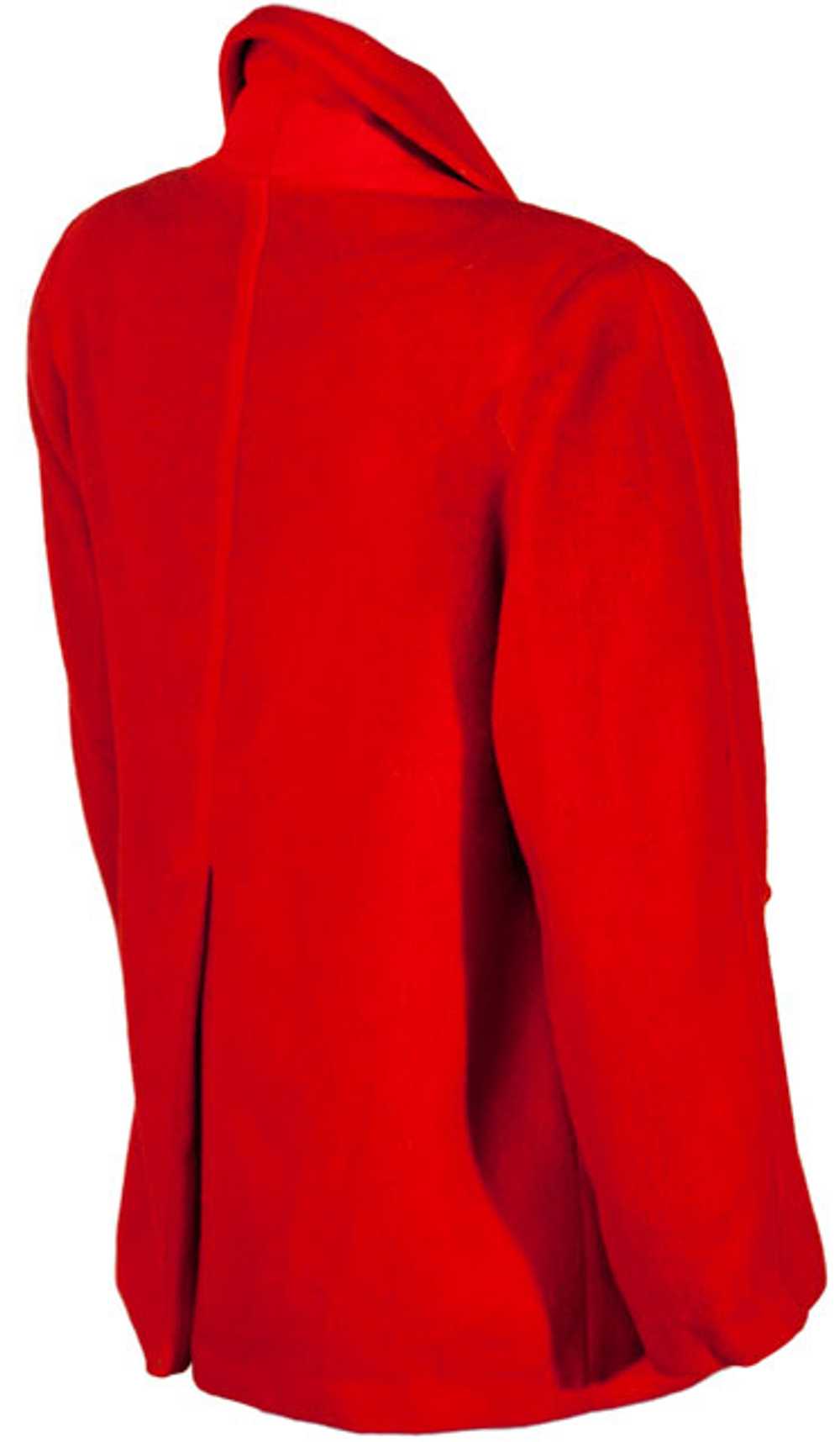 1950s Bold Red Jacket - image 3