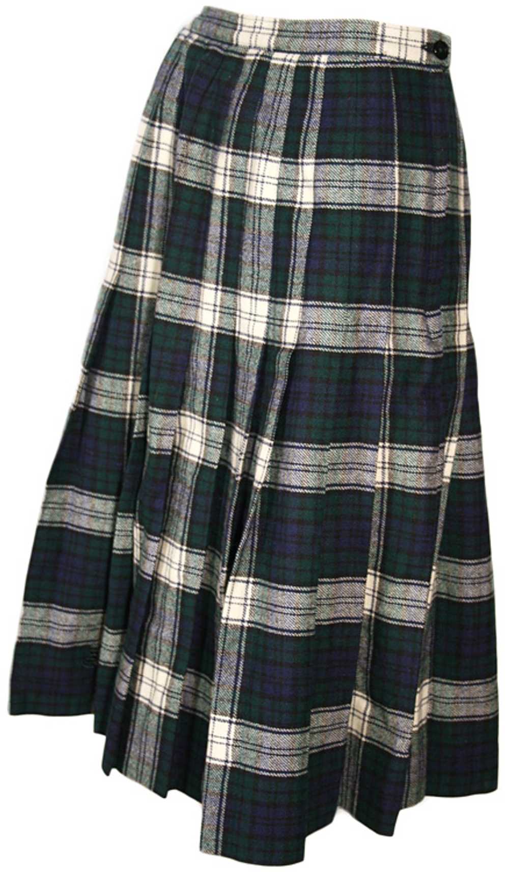 1970s Pendleton Kilt Skirt - image 2