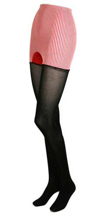 Mod Never worn Tights with Girdle Top