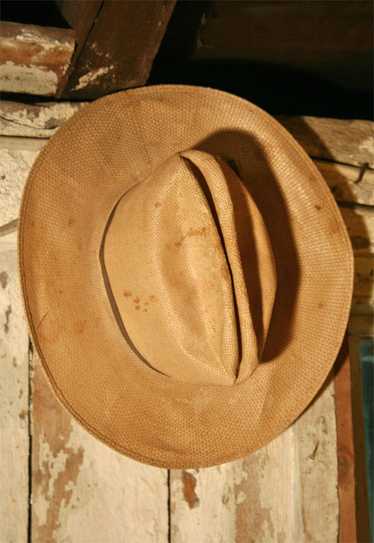 Vintage Straw Cowboy Hat - image 1
