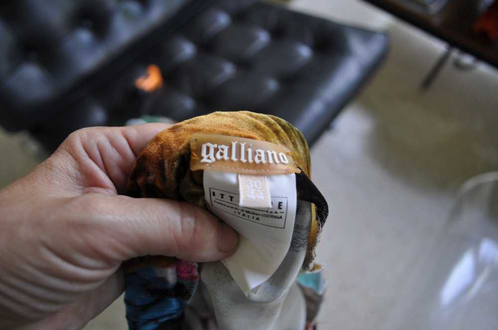 Galliano maxi skirt 90s - image 9
