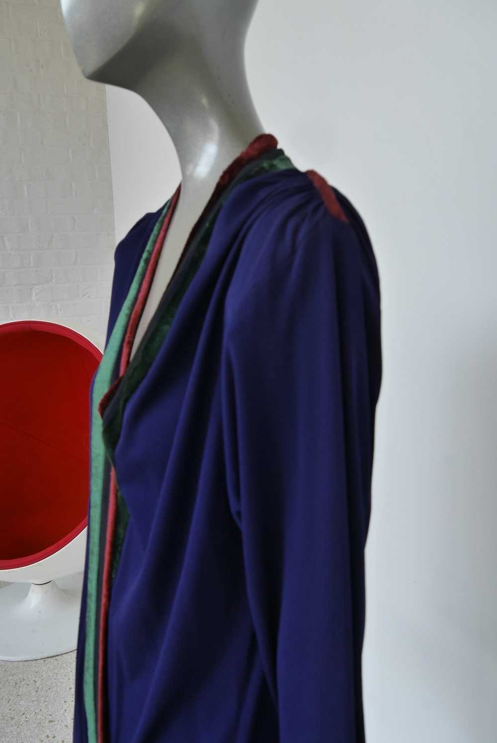 Janice Wainwright silcrepe flapper style dress 19… - image 5