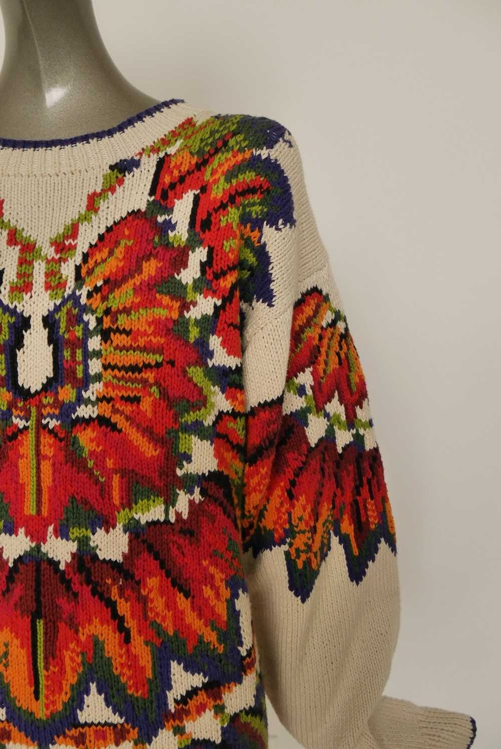 Kansai Yamamoto sweater KBS amazing pattern. - image 2