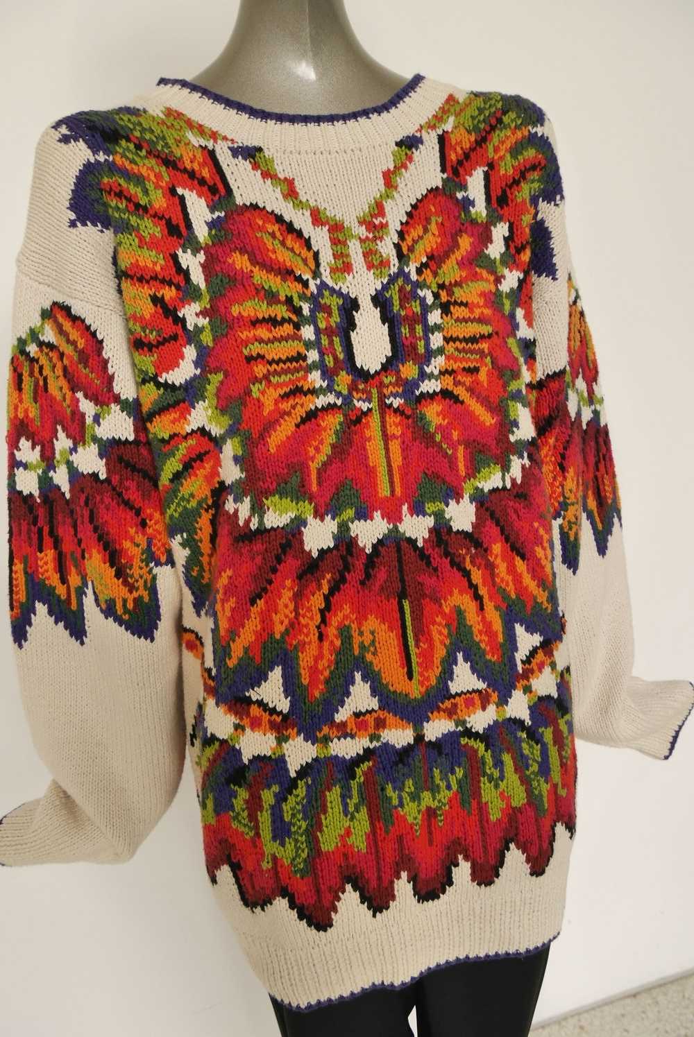 Kansai Yamamoto sweater KBS amazing pattern. - image 3