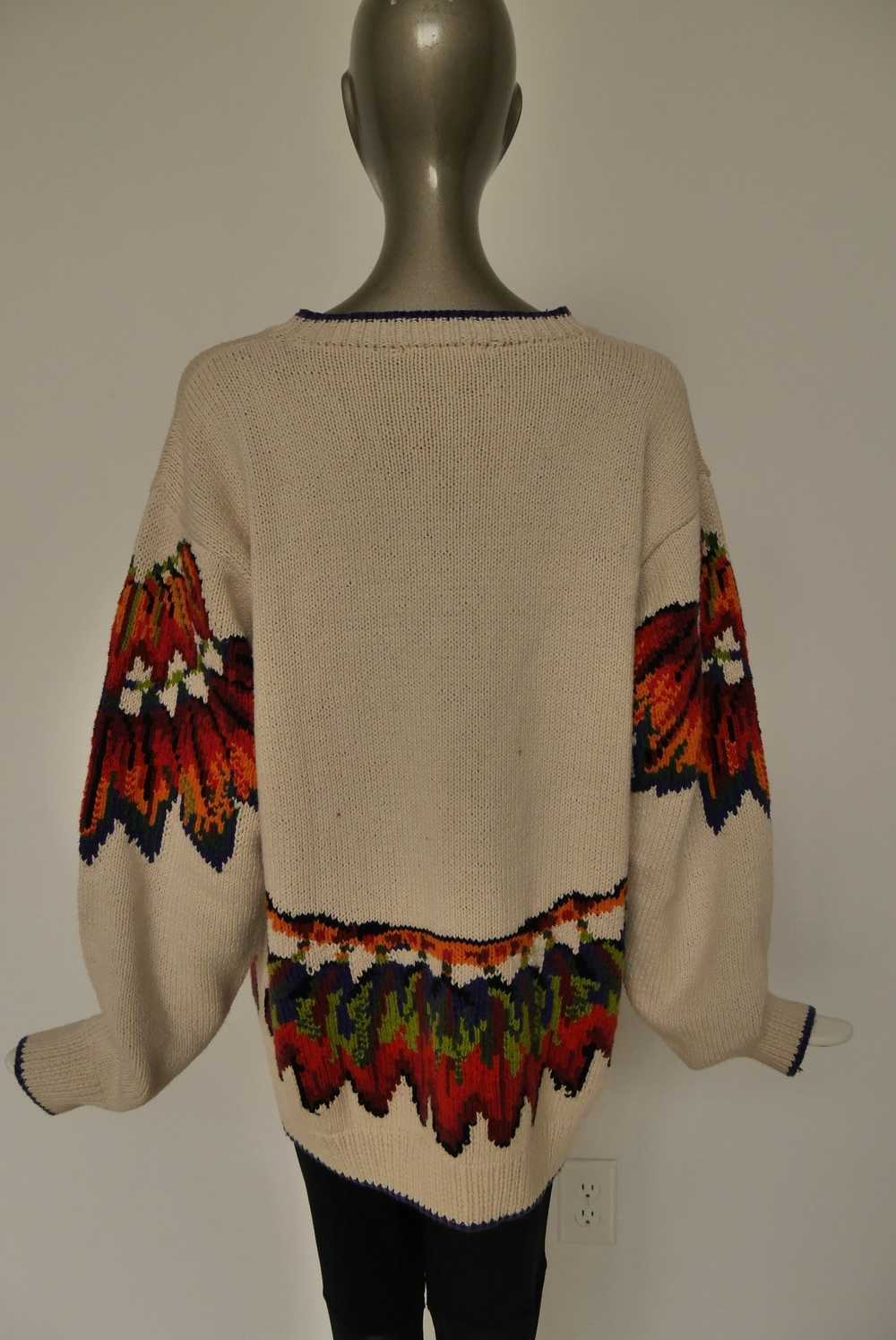 Kansai Yamamoto sweater KBS amazing pattern. - image 4