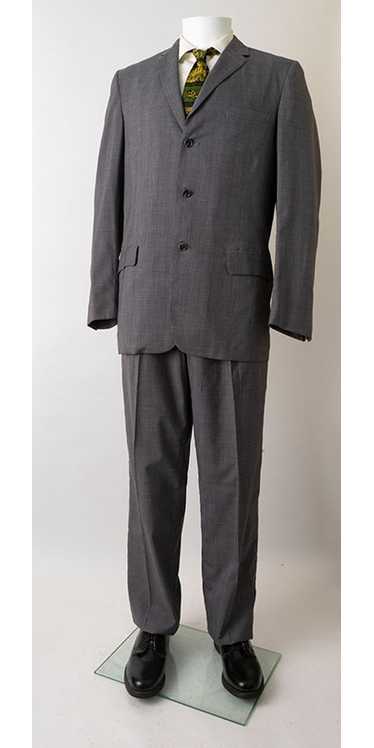 Late 50s, Early 60s Sharkskin 3 button Suit Never 