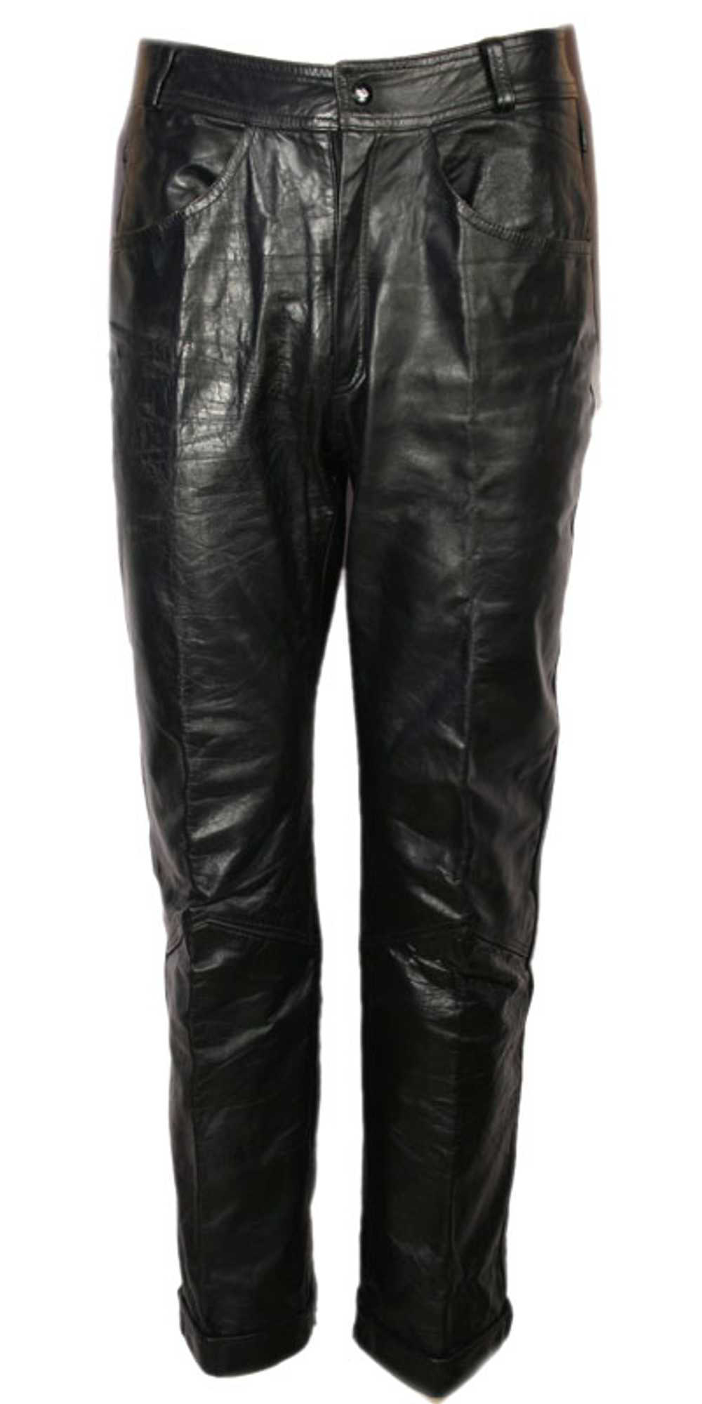 1970s Leather Pants - Gem