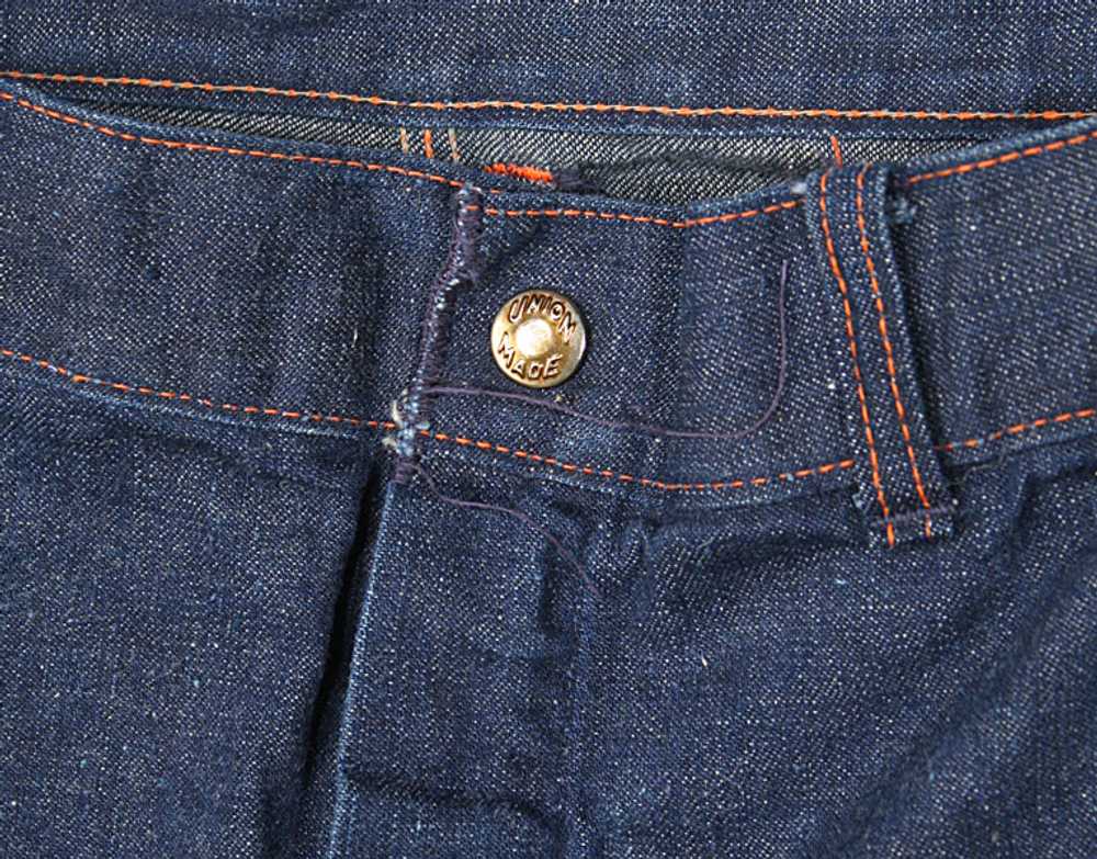 1950s Blue Jeans - image 3