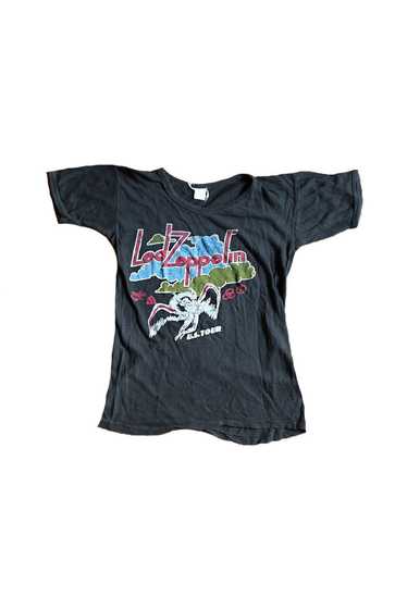 Vintage 70's Led Zeppelin US Tour T-shirt - image 1