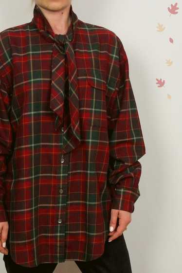 Ralph Lauren Tylor Plaid Tieneck Shirt