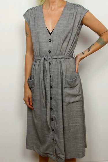 Melloday buttoned down dress