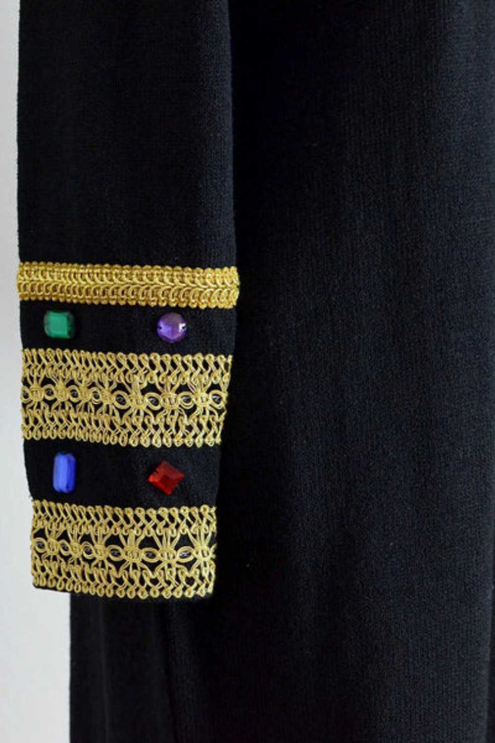 Bejeweled Band Knit Dress - image 3