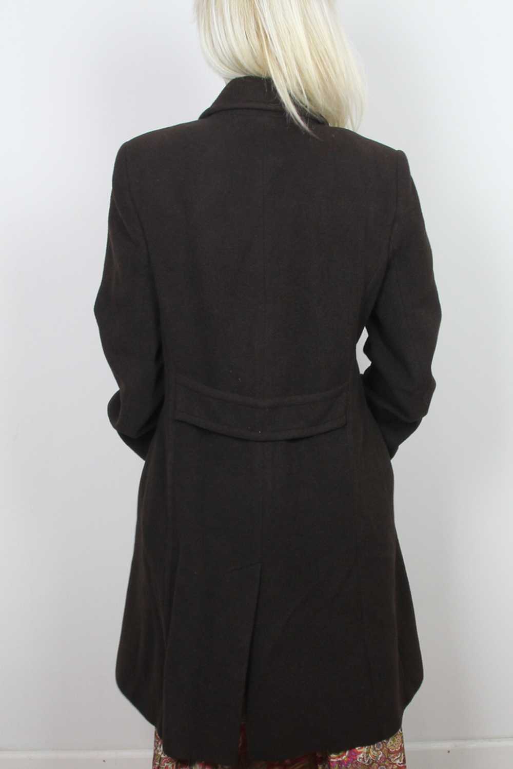 Larry Levine design brown coat - image 3