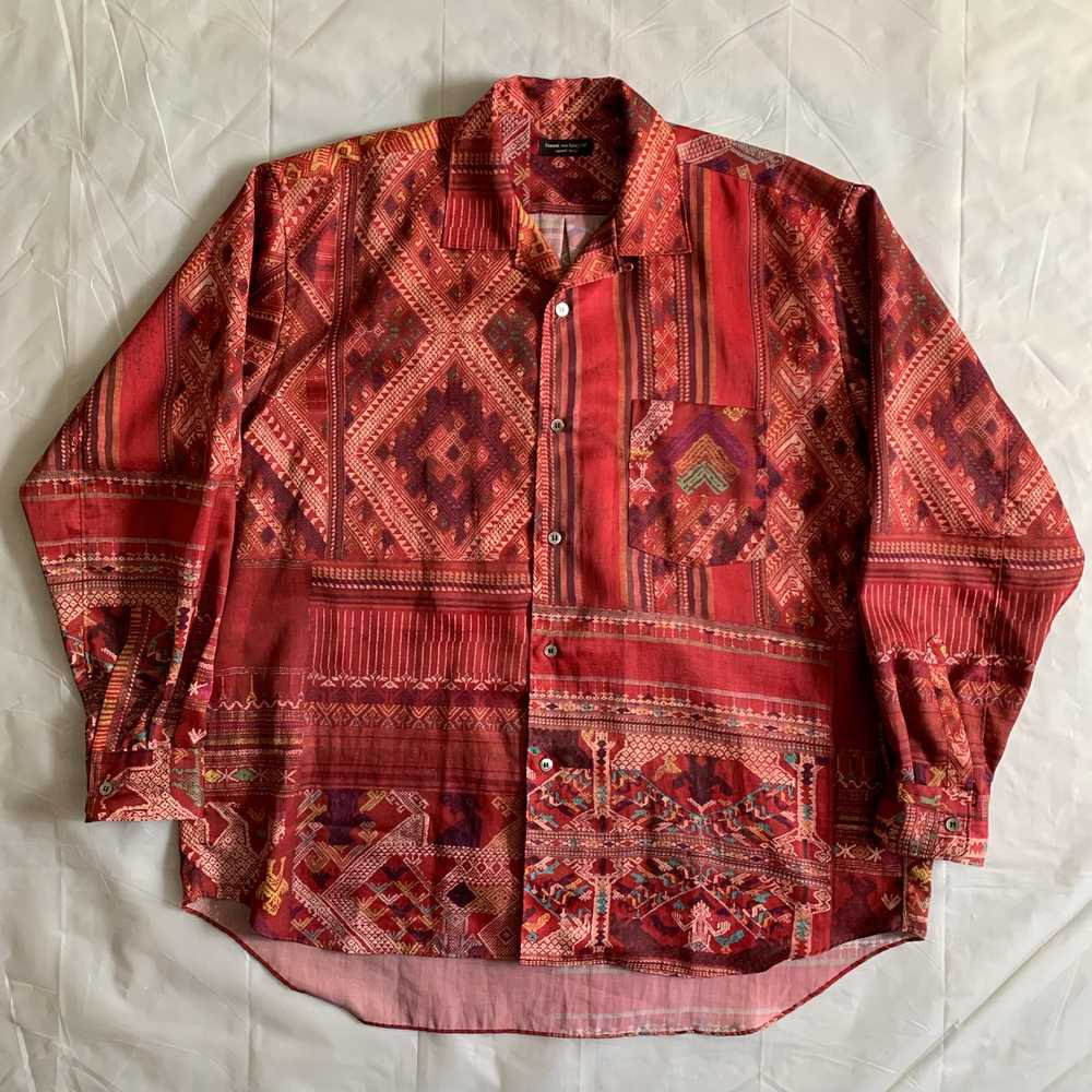 ss1992 CDGH+ Navajo Print Shirt - Size L - image 1