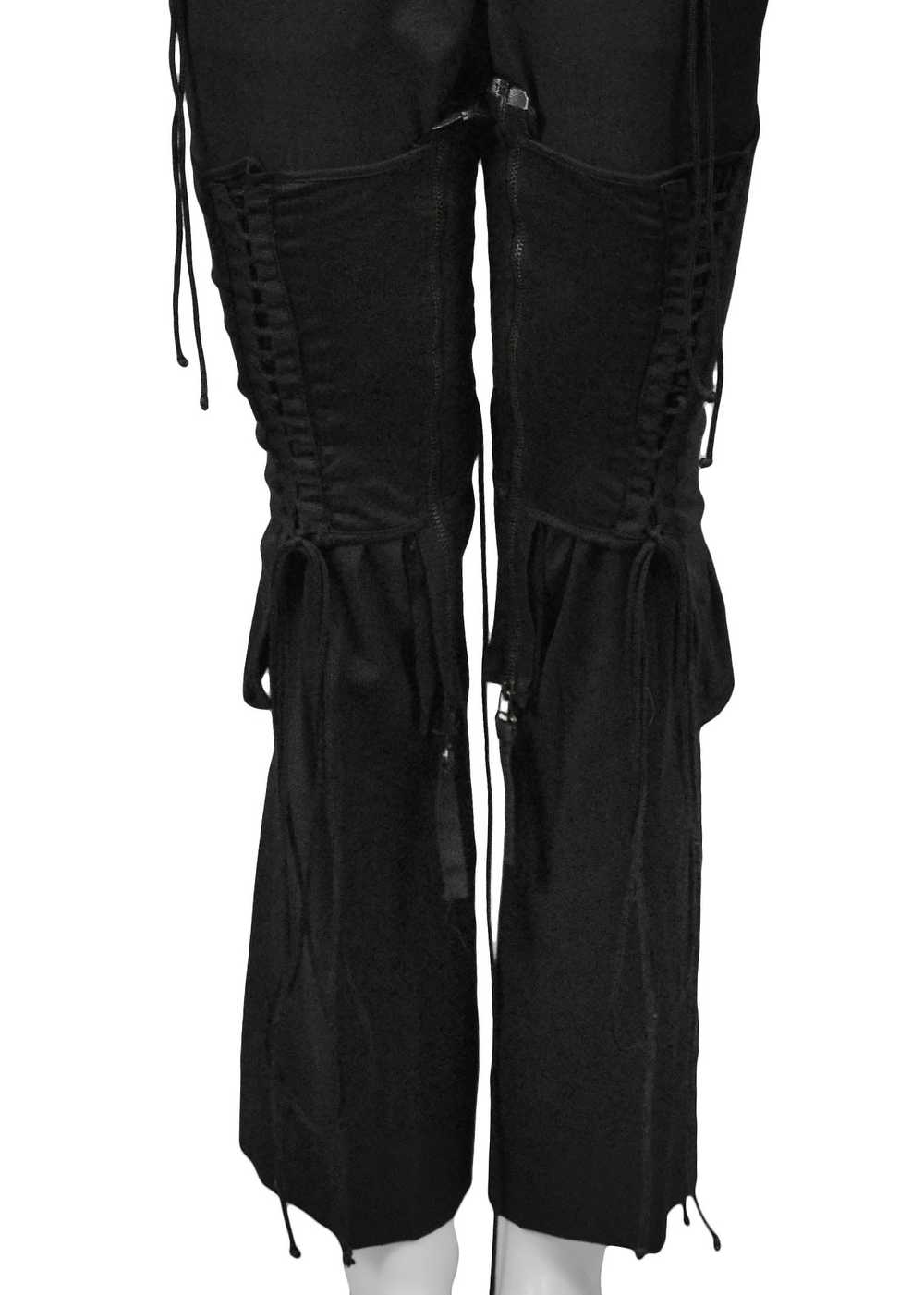 HELMUT LANG NAVY CORSET CHAPS AW 2003 - image 7
