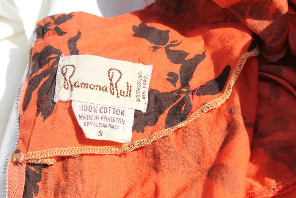 *SALE* Vintage Ramona Rull Maxi Dress - image 5