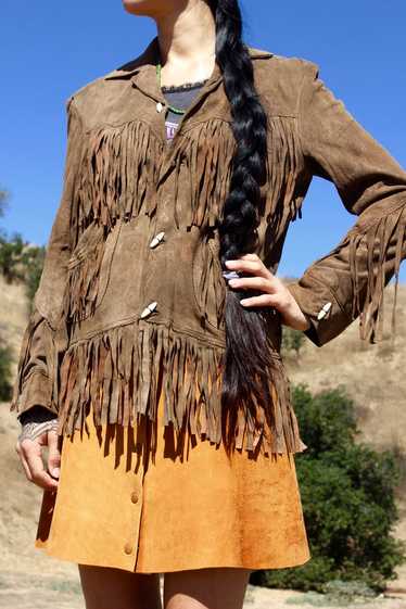 1960s Deerskin Fringe Jacket