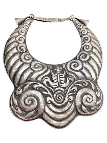 East Asian Hmong Large Metal Collar