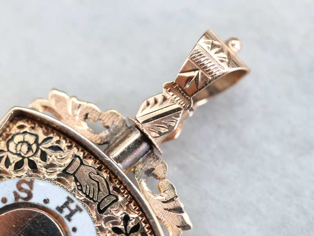 Antique Masonic Watch Fob - image 5