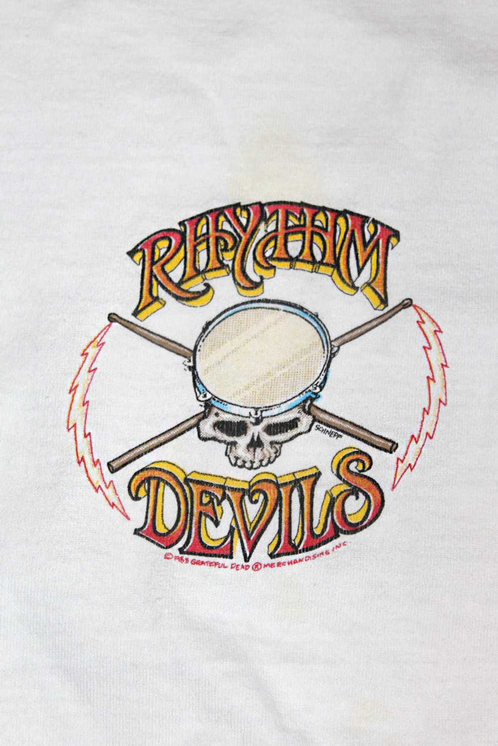 Vintage 80's Grateful Dead Rhythm Devils T-Shirt - image 2