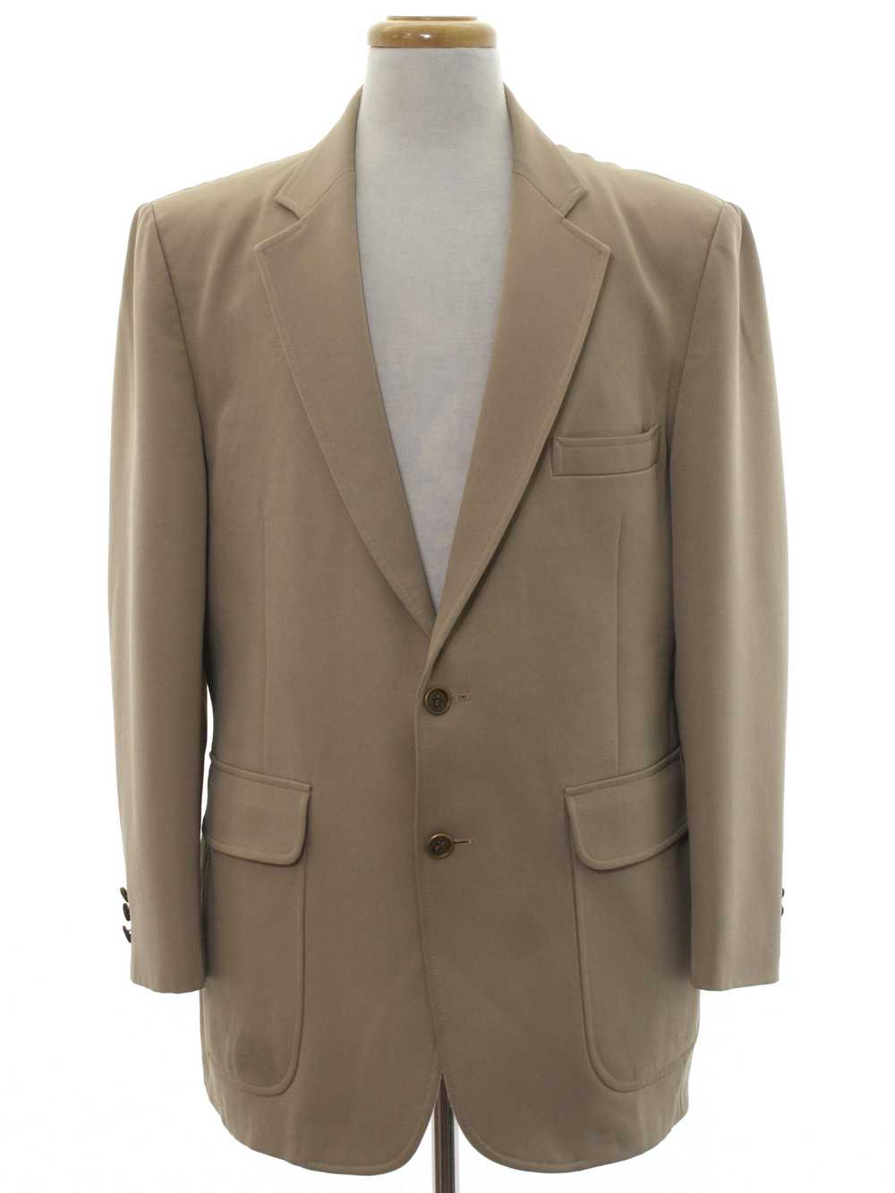 1980's JCPenney Mens Blazer Style Sport Coat Jacket - Gem