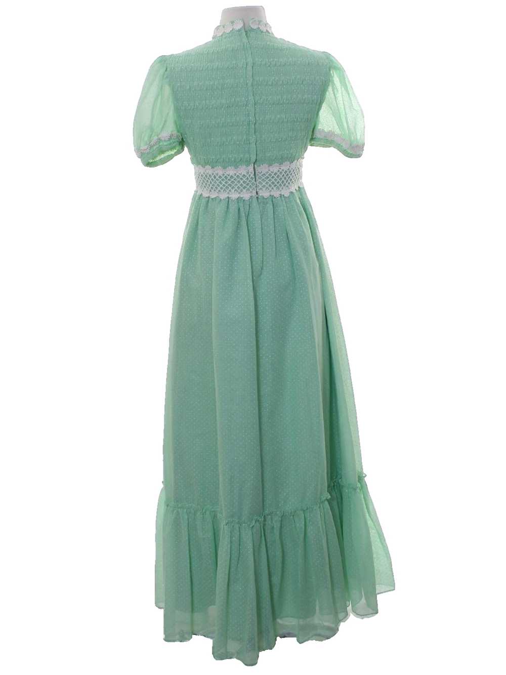 1960's Hippie Prairie Maxi Dress - image 3