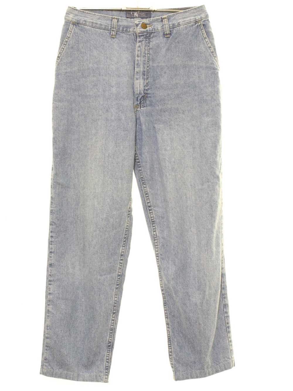 1990's Wrangler Womens Tapered Leg Denim Jeans Pa… - image 3