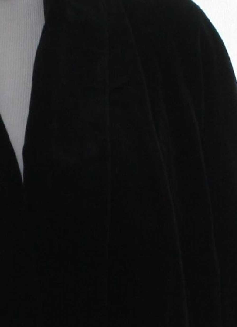 1990's Collections Womens Velvet Duster Coat Jack… - image 2