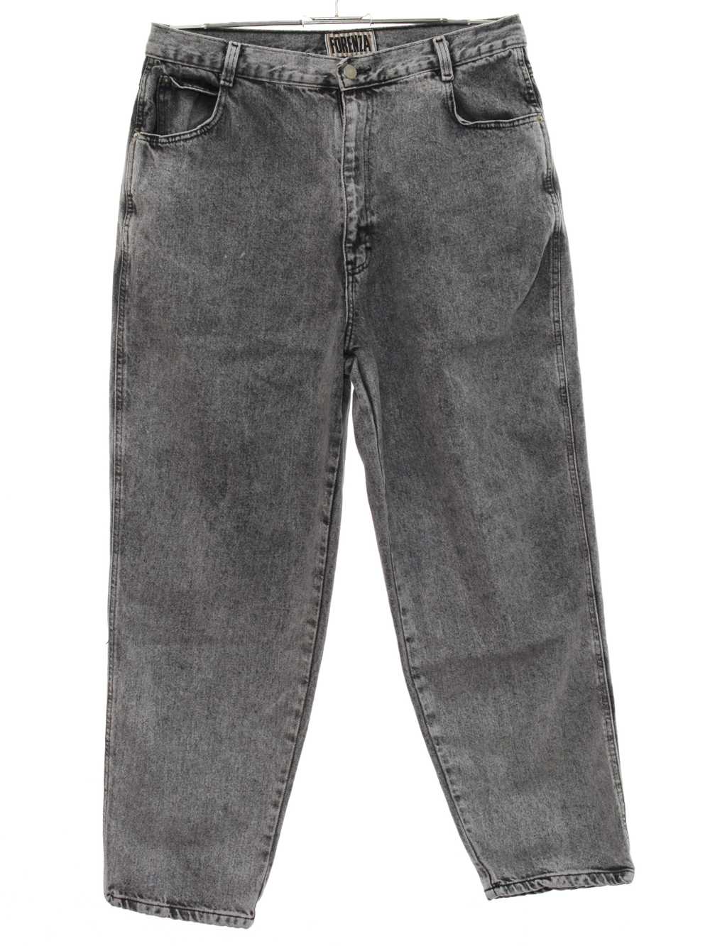 1980's Forenza Womens Acid Washed Denim Jeans Pan… - image 3