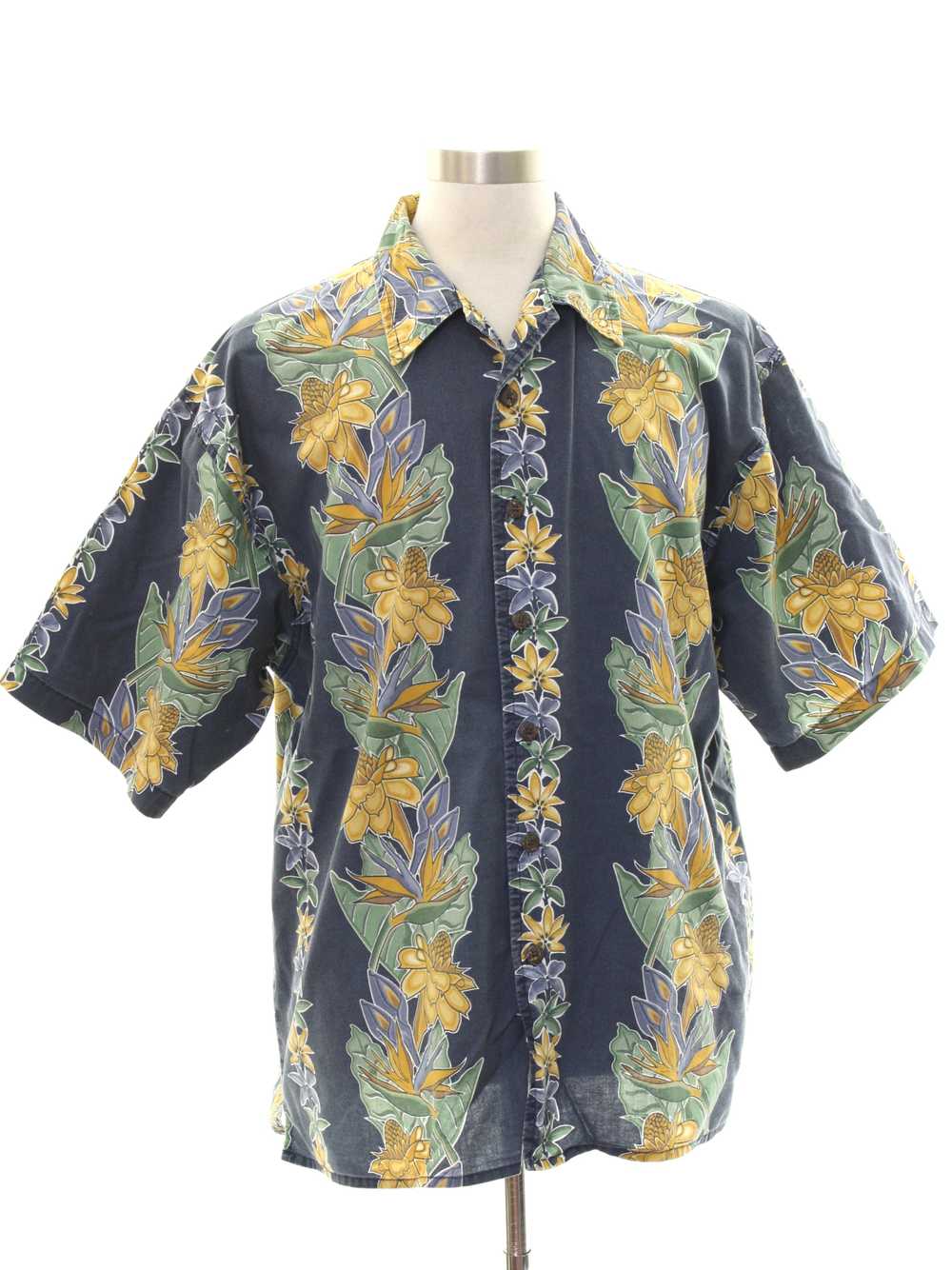 1980's Puritan Mens Hawaiian Shirt - image 1