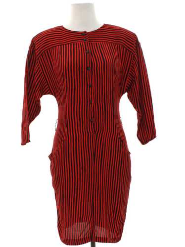 1980's Contempo Casuals Totally 80s Dress - image 1