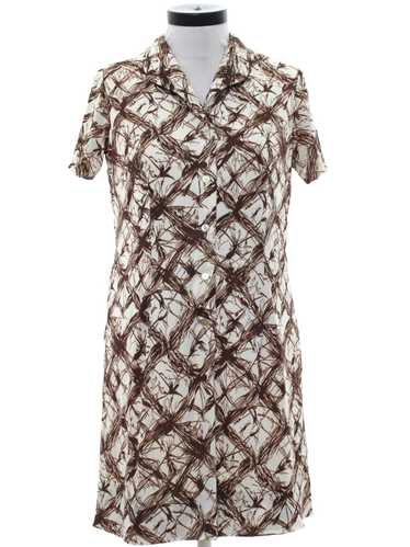 1960's Berkshire Mod Print Dress - image 1
