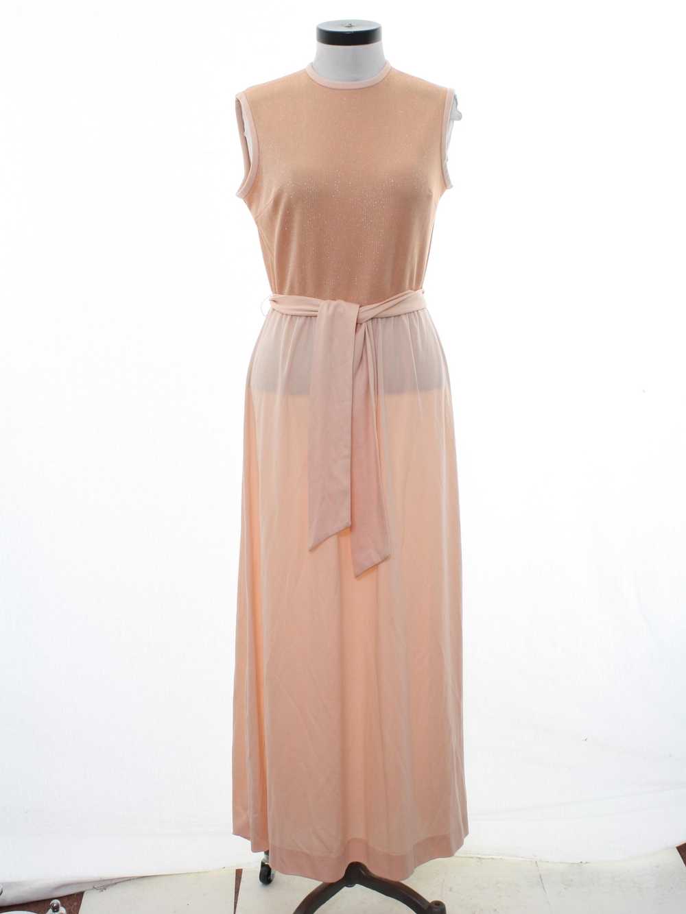 1970's Bleeker Street Cocktail Maxi Dress - image 4