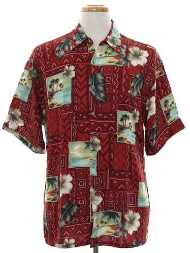 1990's Campia Mens Hawaiian Inspired Shirt - image 1