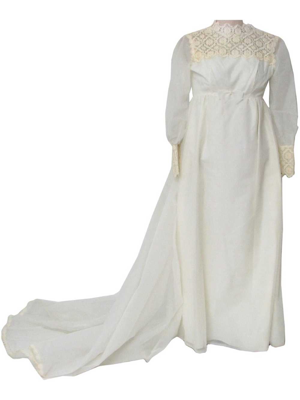 1970's Wedding Dress - image 1