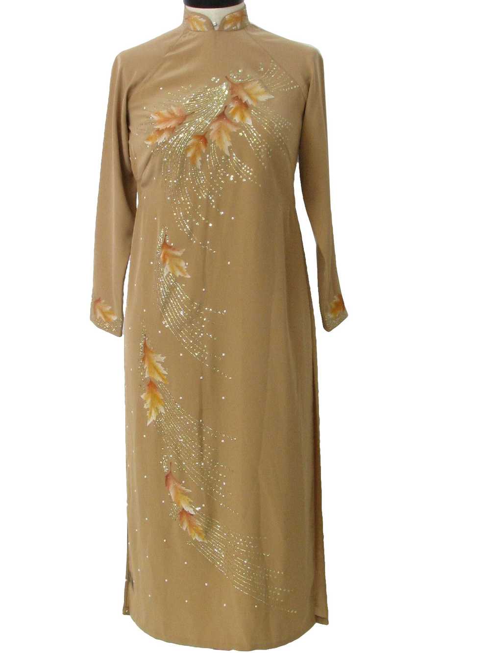 1980's Cheongsam Dress - image 1