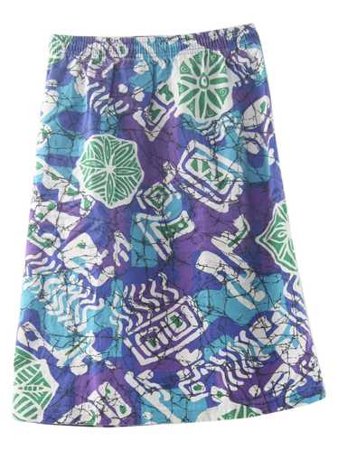 1980's Hawaiian Skirt - image 1