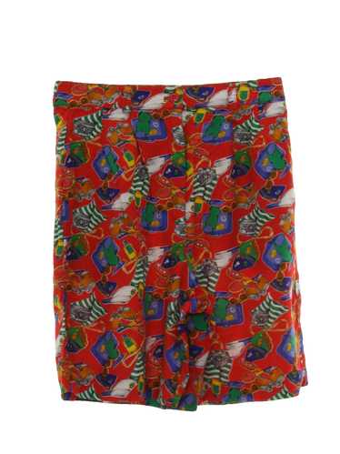 1980's Sharon Young Womens Totally 80s Shorts