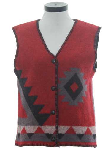 1980's Nanook Womens Southwestern Hippie Vest