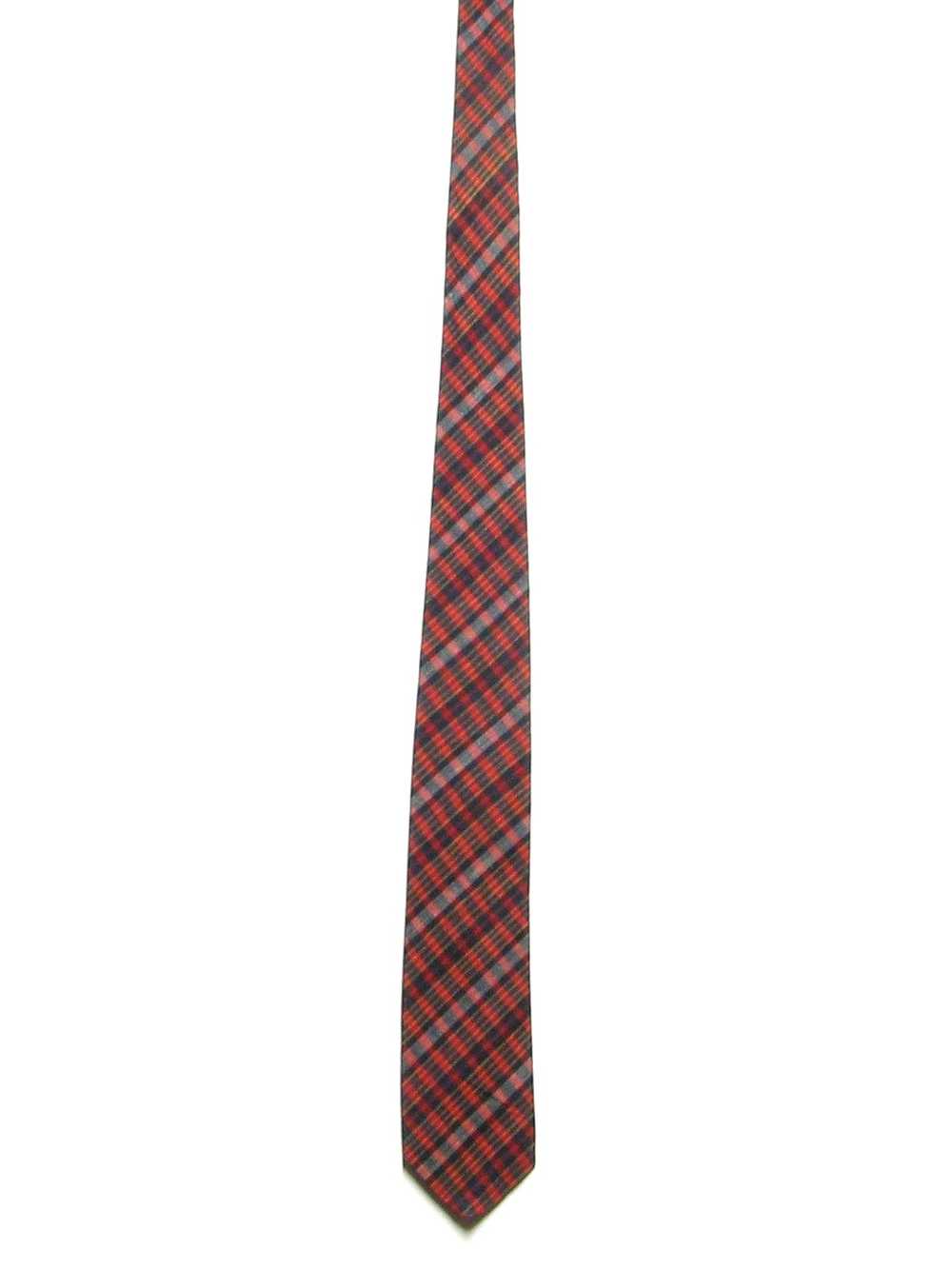 1960's Mens Skinny Mod Rockabilly Necktie - image 1