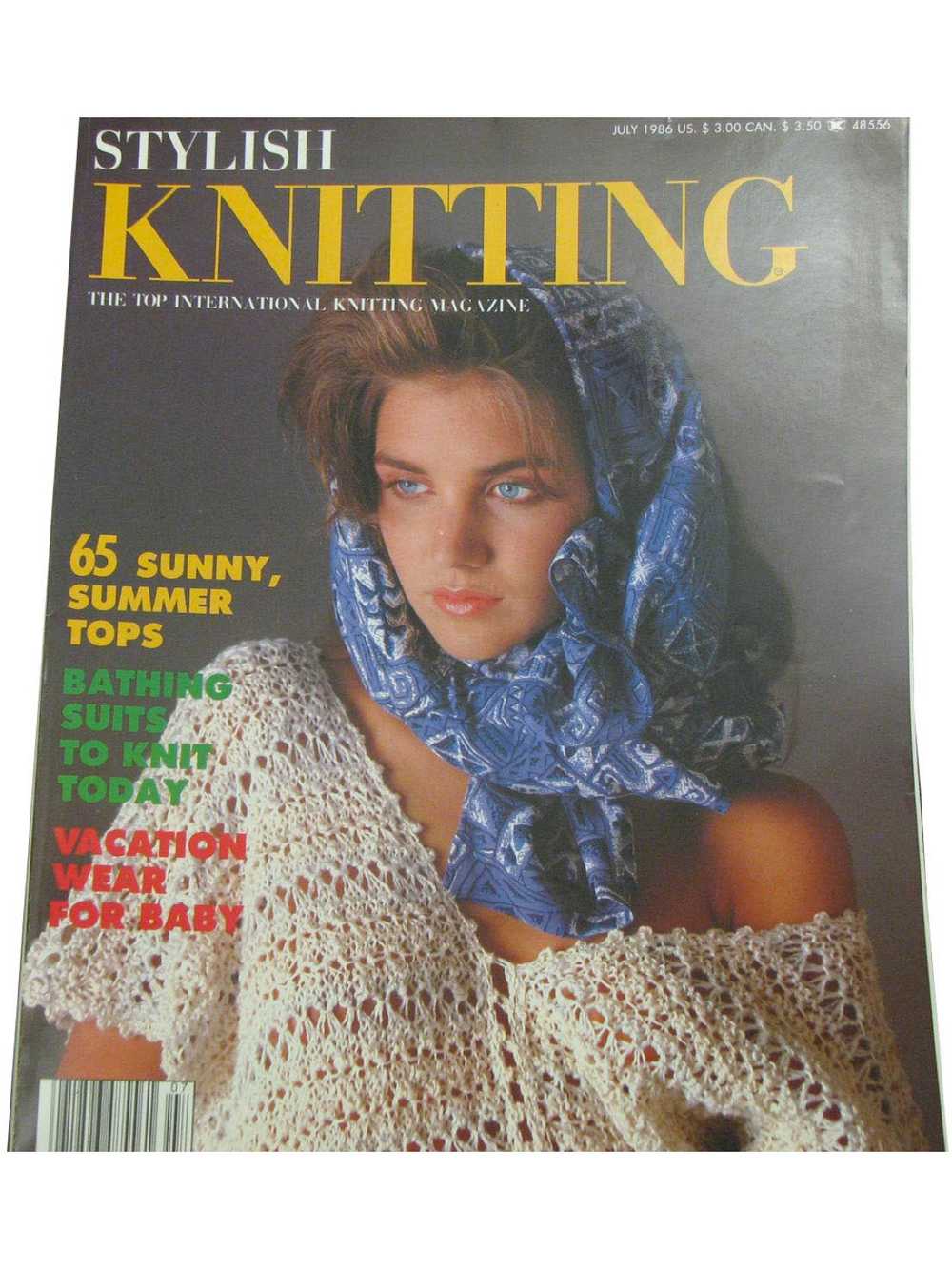 1980 S Stylish Knitting July 1986 Knitting Book Gem 1980 S Stylish Knitting July 1986 Knitting Book Gem
