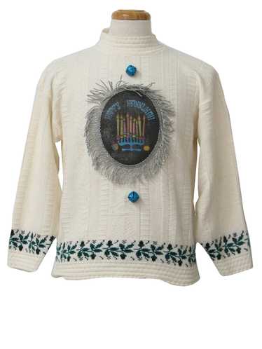 1980's American Pride Womens VintageUgly Hannukah… - image 1