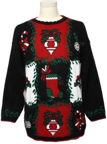 1980's Holiday Time Unisex Ugly Christmas Vintage 