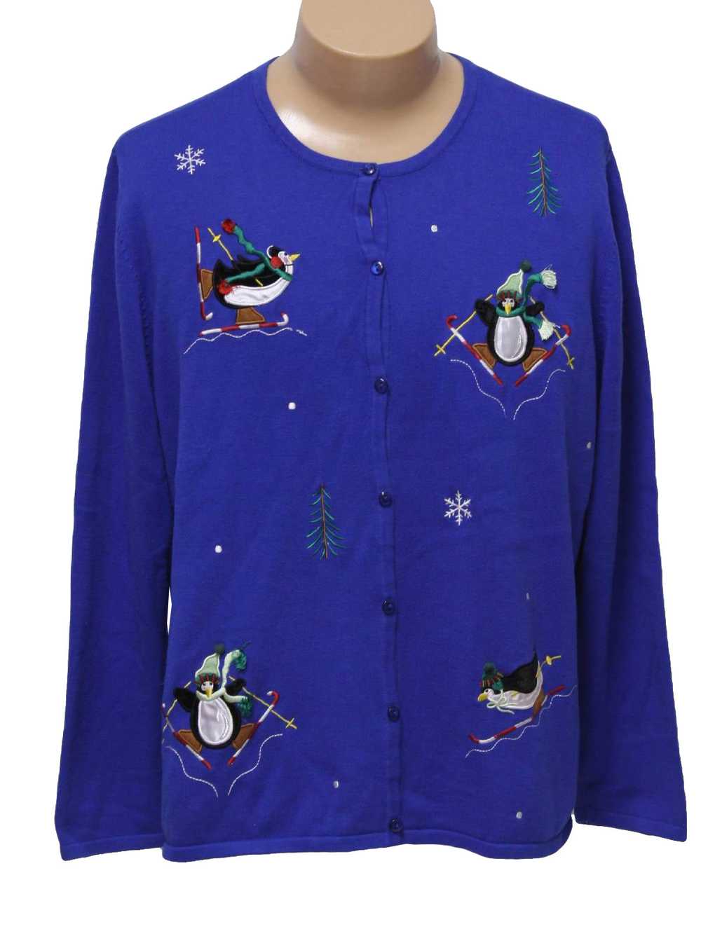 Croft & Barrow Womens Ugly Christmas Sweater - image 1