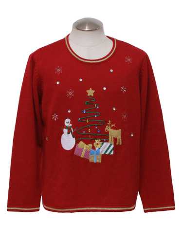 Red Label Unisex Ugly Christmas Sweater - image 1