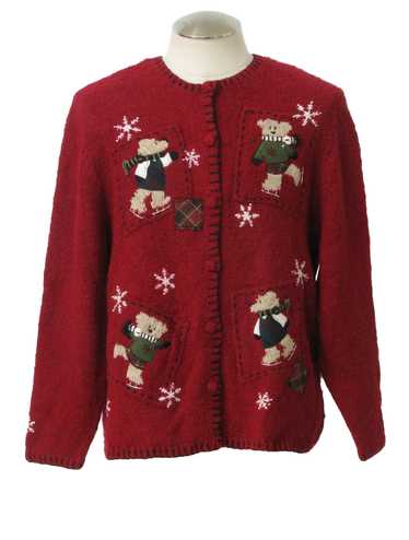 Croft Unisex Bear-riffic Ugly Christmas Sweater - image 1