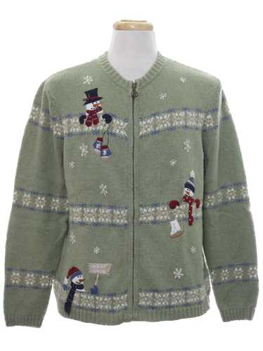 Croft and Barrow Petites Unisex Ugly Christmas Swe