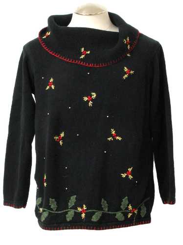Basic Editions Womens Ugly Christmas Sweater