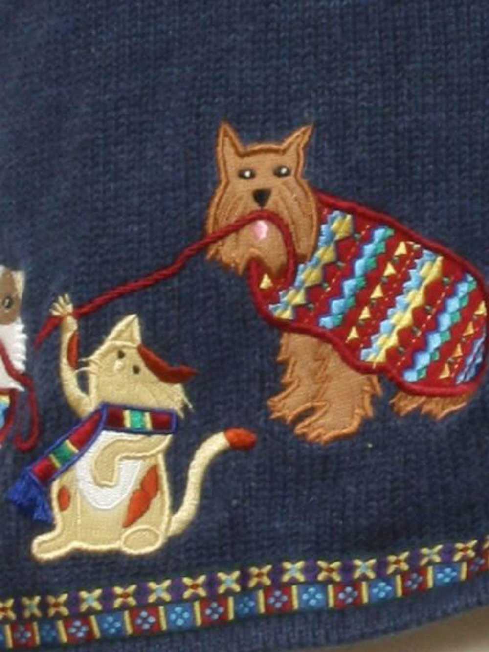 Bechamel Womens Dog-Gonnit Ugly Christmas Sweater… - image 2