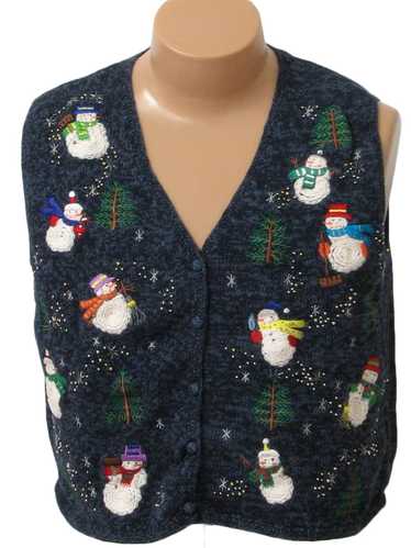 Segue Womens Ugly Christmas Sweater Vest - image 1